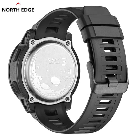 Digital Carbon Fiber Case Watch