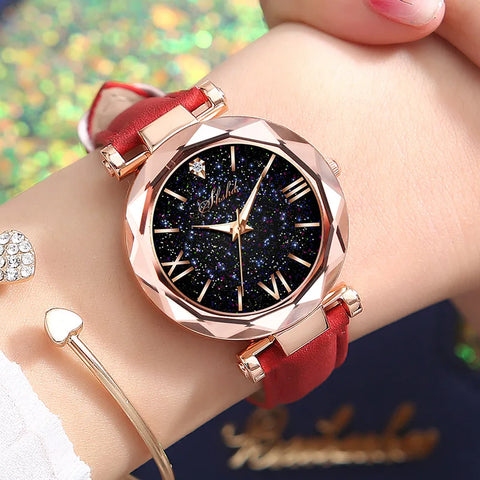 Rhinestone Starry Sky Watch