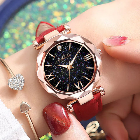 Rhinestone Starry Sky Watch