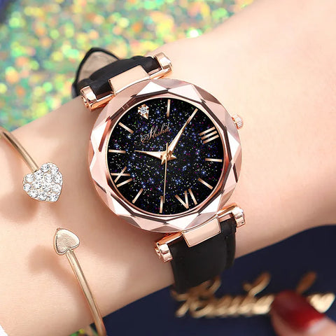 Rhinestone Starry Sky Watch