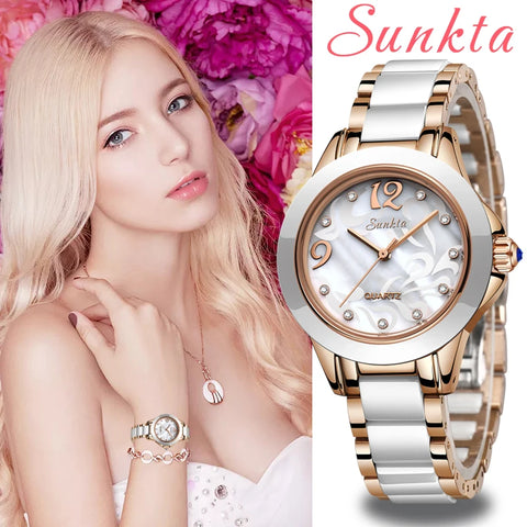 Rose Gold Women Watch