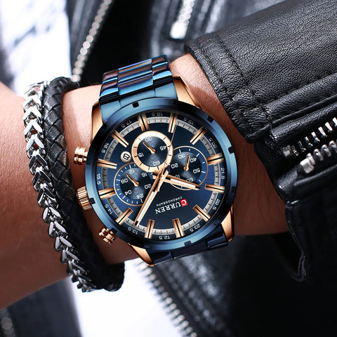 Chronograph Quartz Men Watch