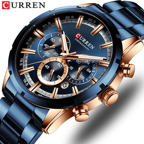 Chronograph Quartz Men Watch