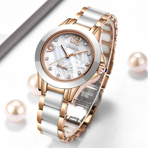 Rose Gold Women Watch