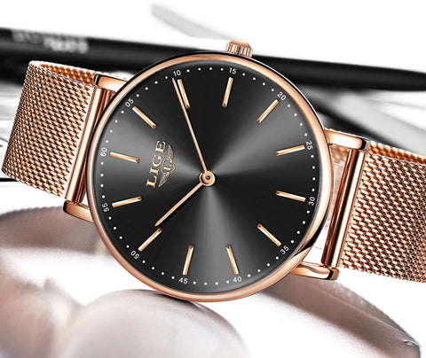 Rose Gold Women Watch