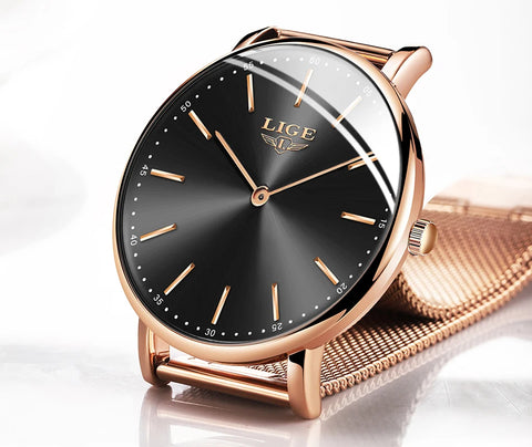 Rose Gold Women Watch