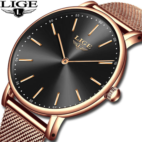 Rose Gold Women Watch