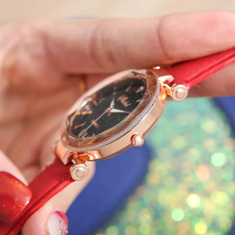 Rhinestone Starry Sky Watch