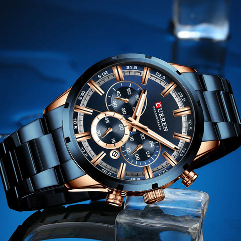 Chronograph Quartz Men Watch