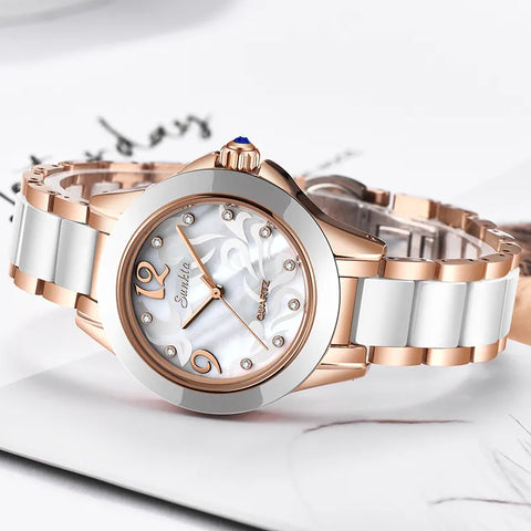 Rose Gold Women Watch