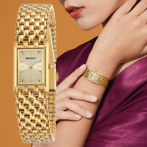 Gold Women Watch