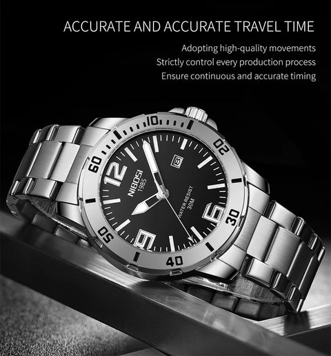 Luminous Waterproof Male Watch