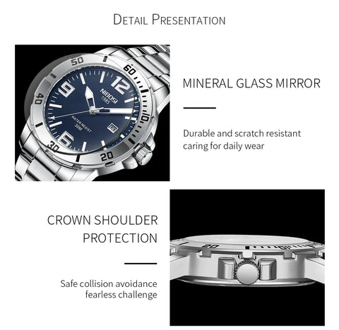 Luminous Waterproof Male Watch