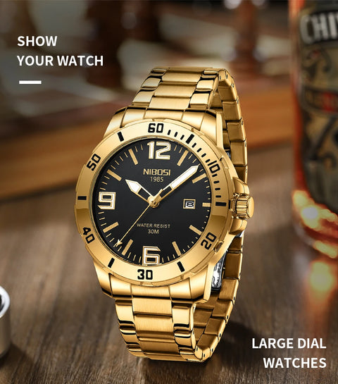 Luminous Waterproof Male Watch