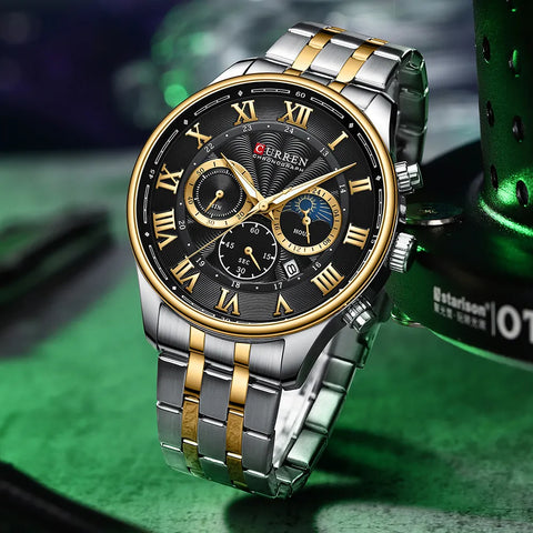 Chronograph Wristwatch With Auto Date